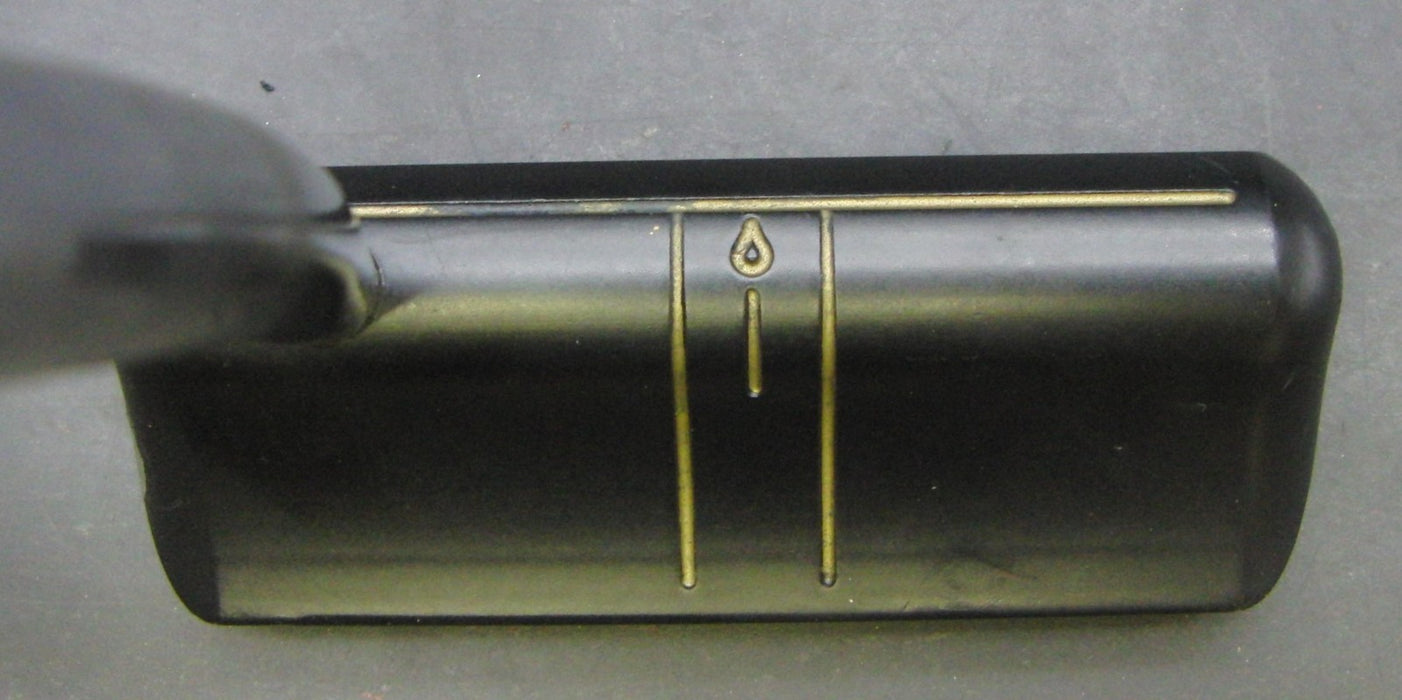 Teardrop Pat Putter Regular Steel Shaft 124cm Length Black Grip