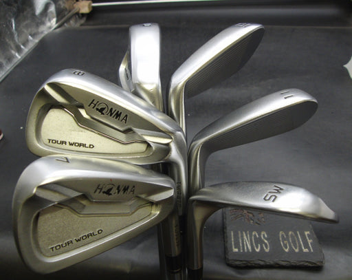 Set of 6x Honma Tour World TW737P 7-11+SW Regular/Stiff Graphite/Steel Shafts*