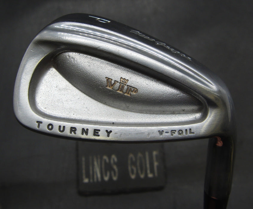 MacGregor VIP Tourney V-Foil Forged Pitching Wedge Stiff Steel Shaft Iomic Grip