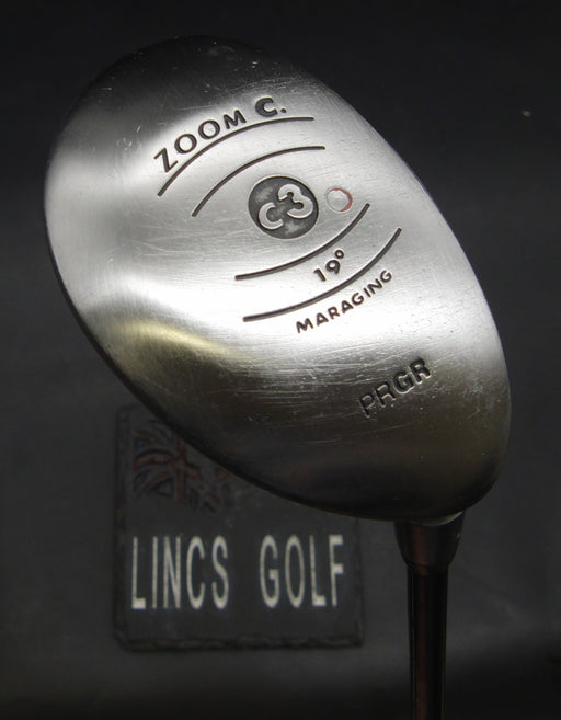 PRGR Zoom C3 Maraging 19° 3 Hybrid Regular Graphite Shaft Golf Pride Grip
