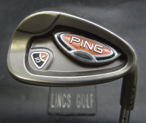 Ping i10 Green Dot 9 Iron Stiff Steel Shaft Elite Grip
