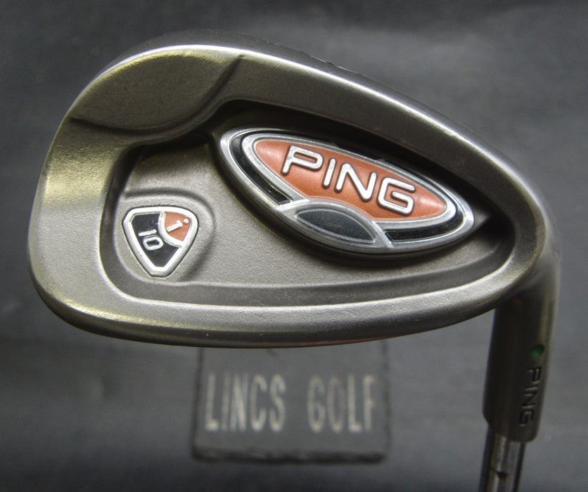 Ping i10 Green Dot 9 Iron Stiff Steel Shaft Elite Grip