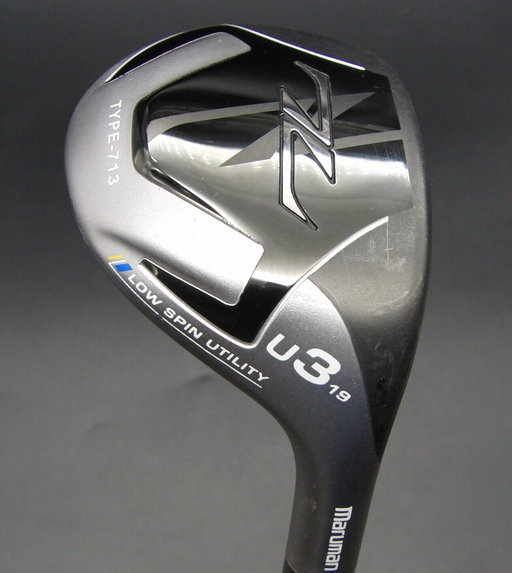 Maruman Zeta Type 713 Low Spin Utility 19° 3 Hybrid Stiff Graphite Shaft