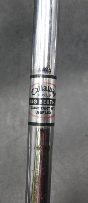 Callaway Big Bertha 2002 4 Iron Uniflex Steel Shaft Royal Grip