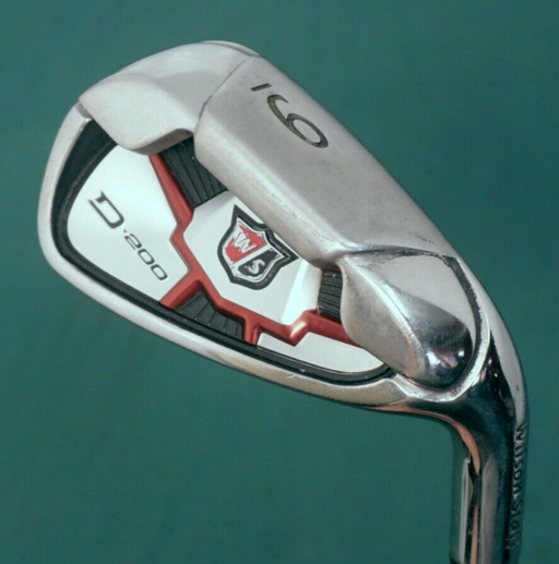 Wilson Staff D-200 9 Iron Uniflex Steel Shaft Wilson Staff Grip