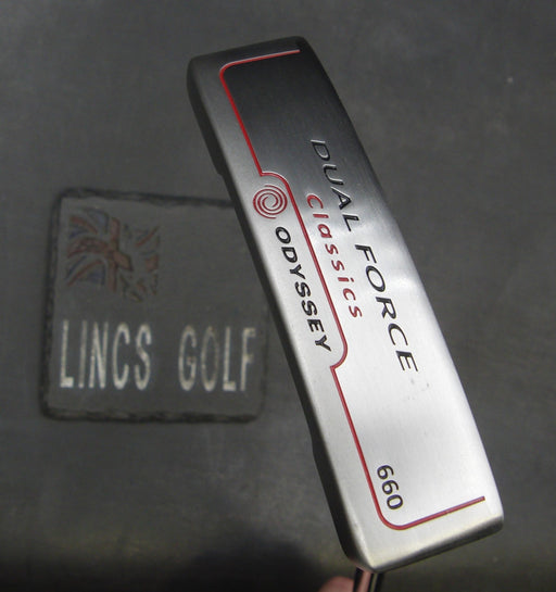 Odyssey Dual Force Classics 660 Putter Steel Shaft 86cm Length Odyssey Grip