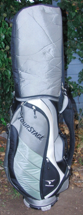 7 Division Bridgestone Tourstage Golf Cart Trolley Carry Clubs Bag*