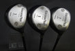 Set of 3 Tsuruya Golden Prix E-2000 3+5&7 Woods Regular Graphite Shafts*