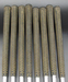Set of 8 x Slazenger Seve Ballesteros Irons 4-SW Regular Steel Shafts Avon Grips