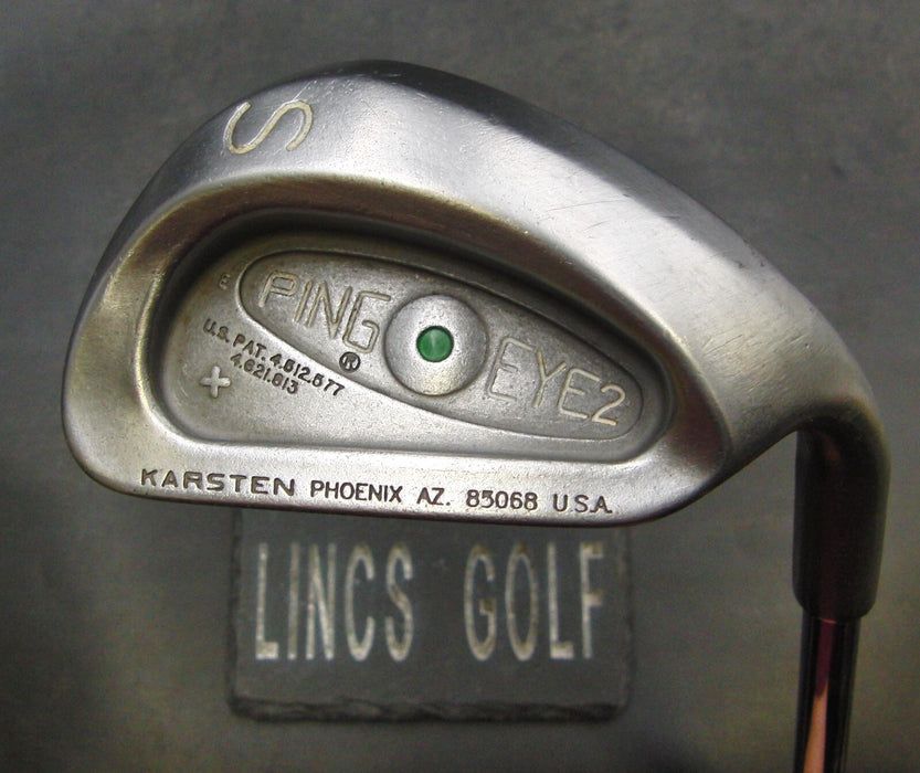Ping Eye2 Green Dot Sand Wedge Stiff Steel Shaft PGM Grip