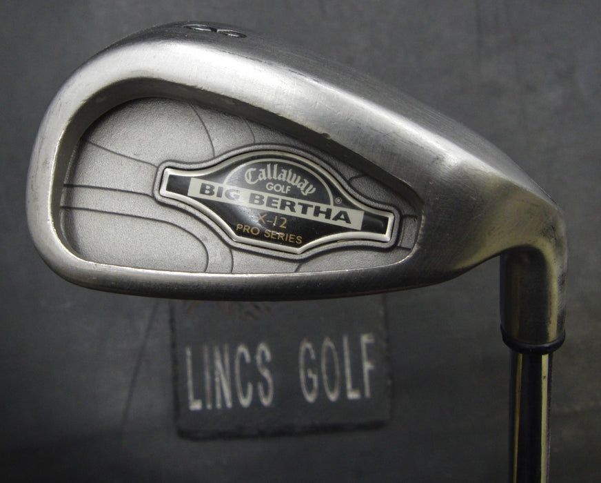 Callaway Big Bertha X-12 Pro Series 8 Iron Stiff Steel Shaft Elite Grip