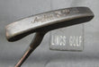 Blackened Acushnet Bullseye Offset Putter 90cm Length Steel Shaft