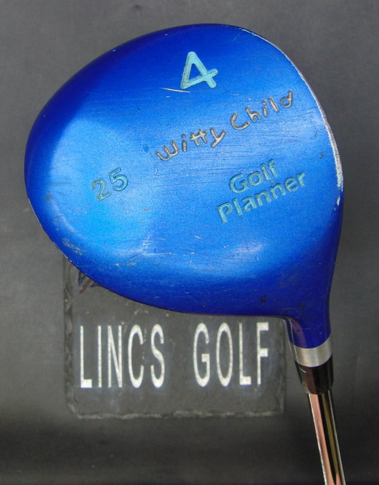 Golf Planner Witty Child 4 Wood 101.5cm Junior Steel Shaft Golf Planner Grip