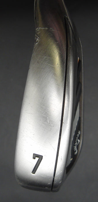 Callaway Mavrik 7 Iron Stiff Steel Shaft Sev Golf Grip