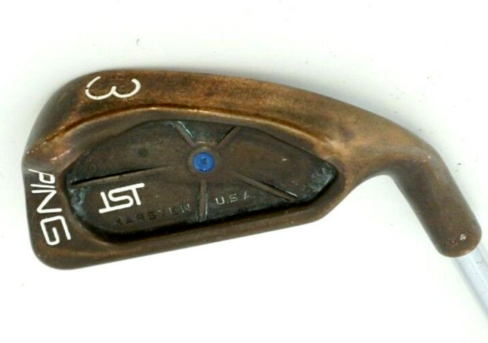 Ping ISI BeCu Copper Beryllium Blue Dot 3 Iron Stiff Steel Shaft