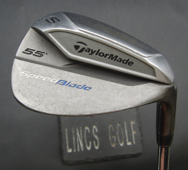 TaylorMade SpeedBlade 55 Degree Sand Wedge Stiff Steel Shaft with Grip