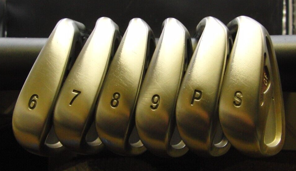 Set of 6 x Japanese Fitway GF Irons 6-SW Regular Graphite Shafts Fitway Grips