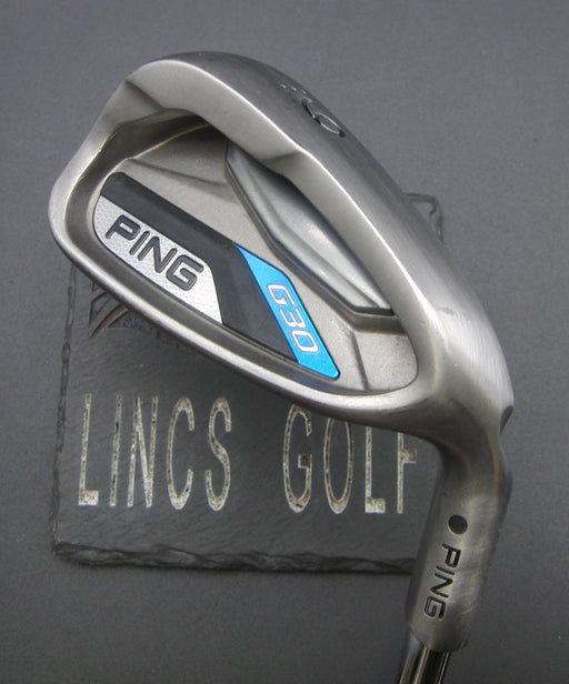 Ping G30 Black Dot 9 Iron Stiff Steel Shaft Black Grip