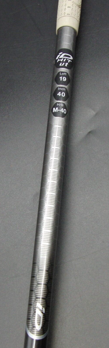 Japanese PRGR iD HIT 3ut 19° 3 Hybrid Senior Graphite Shaft PRGR Grip