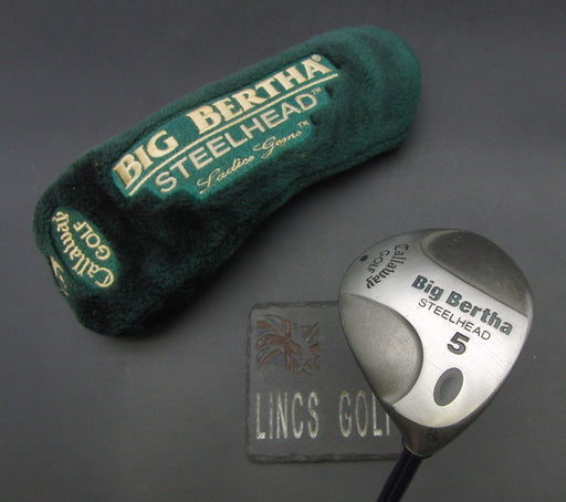 Ladies Callaway Big Bertha Steelhead 5 Wood Ladies Graphite Shaft