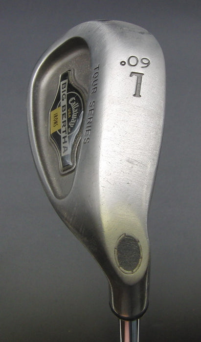 Callaway Big Bertha Tour Series 60° Lob Wedge Stiff Steel Shaft Golf Pride Grip