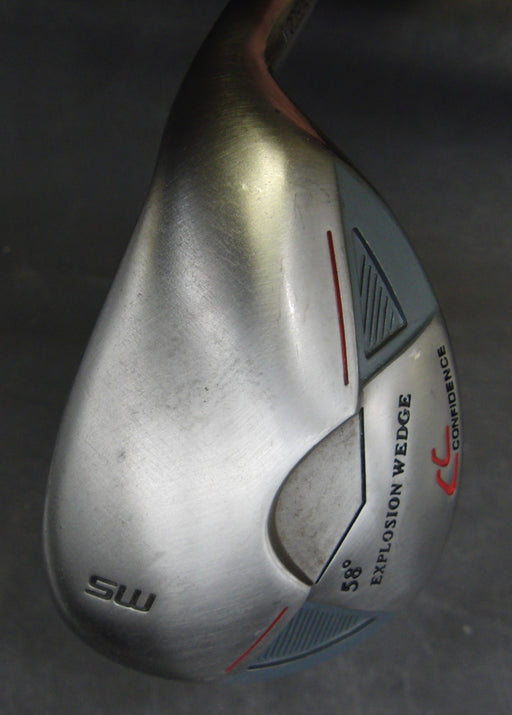 Confidence Model-04 Explosion 58° Sand Wedge Regular Graphite Shaft with Grip