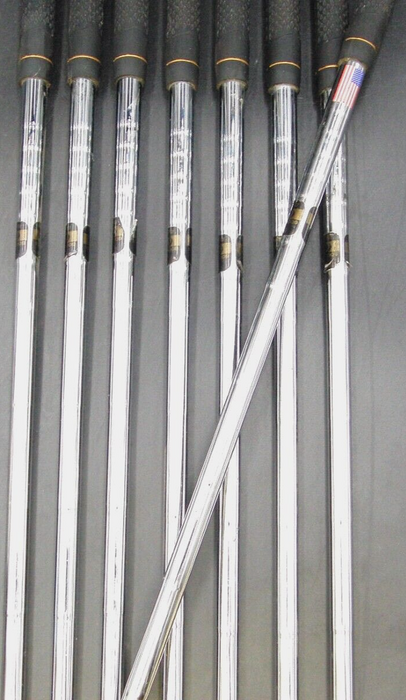 Set of 8 x Ping G10 50th Anniversary Irons 4-SW Regular Steel Shafts Ping Grips