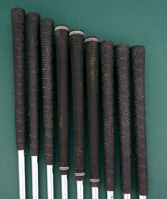 Vintage Set Of 9 x Slazenger Johnny Miller MKII Irons 3-SW Regular Steel Shafts