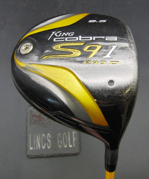 King Cobra S9.1 Pro 9.5° Driver Stiff Graphite Shaft Cobra Grip