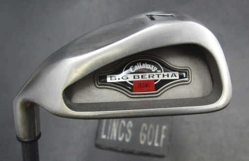 Left handed Callaway Big Bertha Alpha 1996 7 Iron Firm Graphite Shaft Callaway