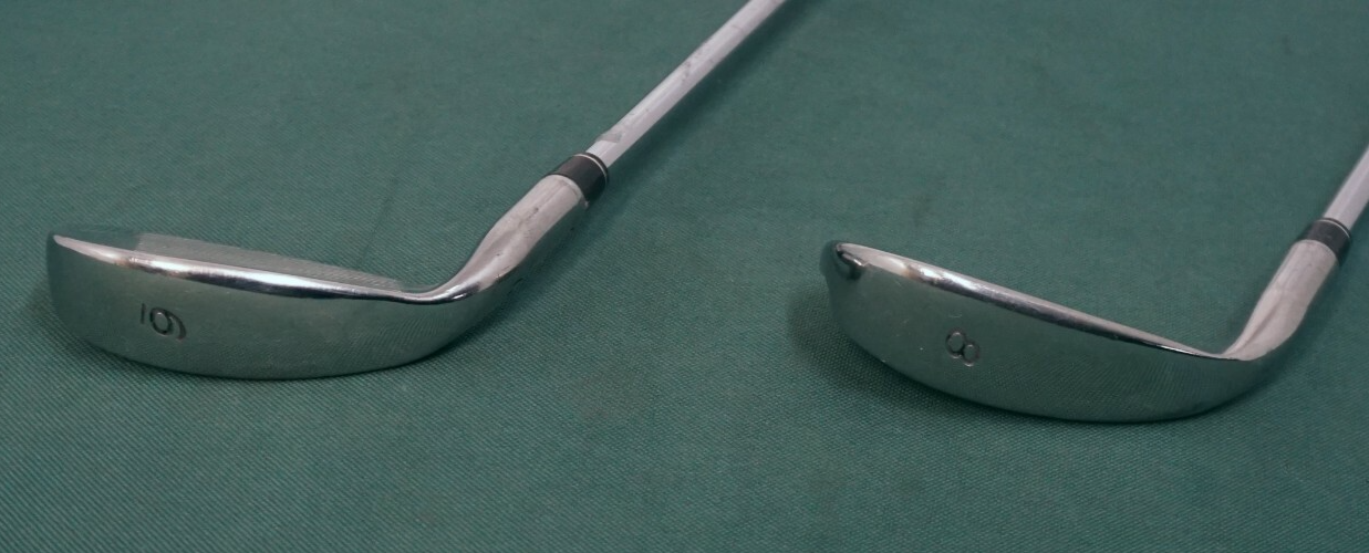 Set of 2 x TaylorMade RAC 6 & 8 Irons Uniflex Steel Shafts TaylorMade Grips