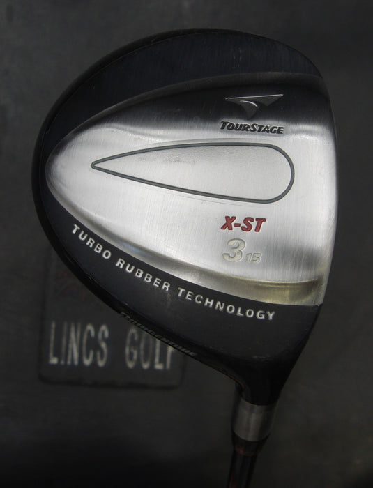 Bridgestone Tourstage X-ST 15° 3 Wood Stiff Graphite Shaft GolfPride Grip