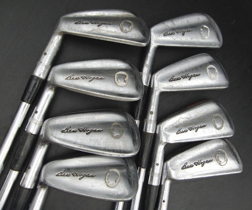 Left-Handed Set of 8x Ben Hogan Apex II White Cameo 3-PW Irons Stiff Steel