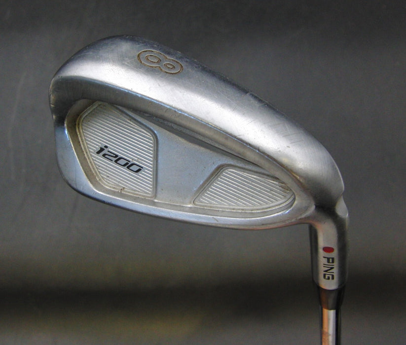 Ping i200 Red Dot 8 Iron Extra Stiff Steel Shaft Black Grip