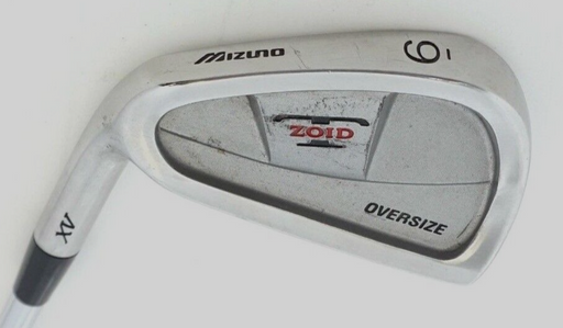 Left Handed Mizuno T Zoid XV Oversize 6 Iron R400 Regular Steel Shaft