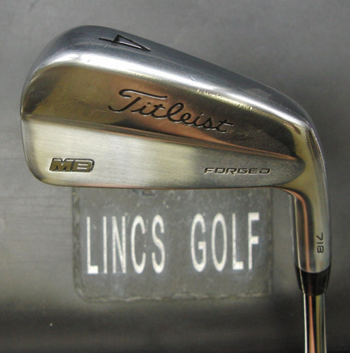 Titleist 718 MB Forged 4 Iron Stiff Steel Shaft Golf Pride Grip