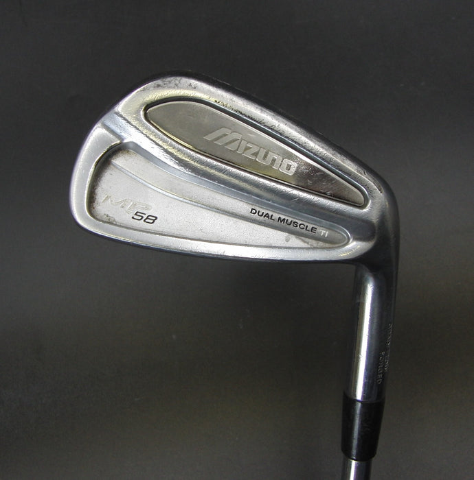 Mizuno MP58 Dual Muscle TI 8 Iron Regular Steel Shaft Mizuno Grip