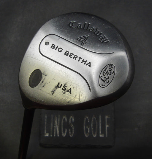 Left Handed Callaway Big Bertha S2H2 4 Wood Regular Graphite Shaft Black Grip