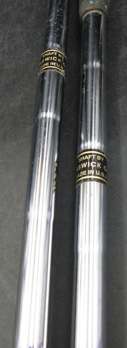 Vintage Set of 2 Titleist Tour Model 16° 3 & 22° 5 Woods Regular Steel Shafts