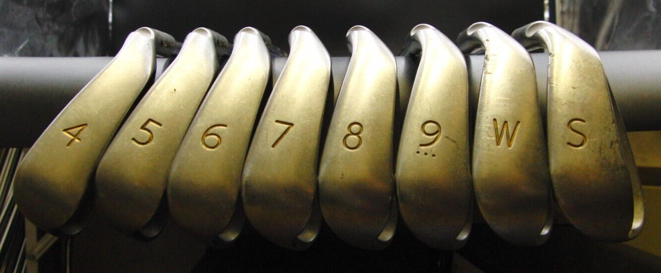 Set of 8 x Ping G10 50th Anniversary Irons 4-SW Regular Steel Shafts Ping Grips