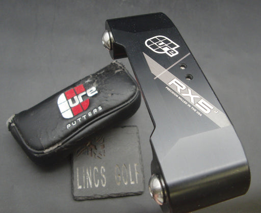 Ambidextrous Cure RX5 Precision Milled Putter 89cm Steel Shaft PSYKO Grip & HC