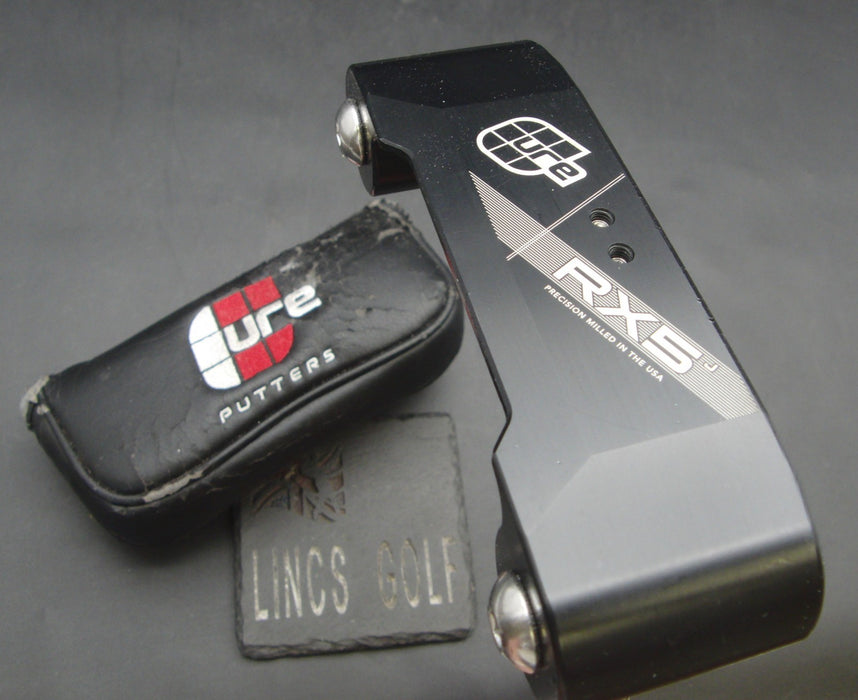 Ambidextrous Cure RX5 Precision Milled Putter 89cm Steel Shaft PSYKO Grip & HC