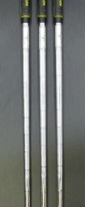 Set of 7 X Japanese PRGR Data 801 Forged Irons 5-SW Stiff Flex Steel Shafts