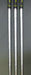 Set of 7 X Japanese PRGR Data 801 Forged Irons 5-SW Stiff Flex Steel Shafts