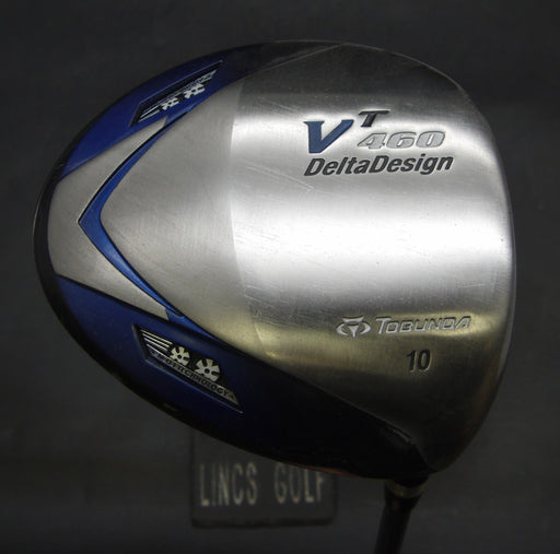 Tobunda VT460 DeltaDesign 10° Driver Stiff Graphite Shaft Golf Pride Grip