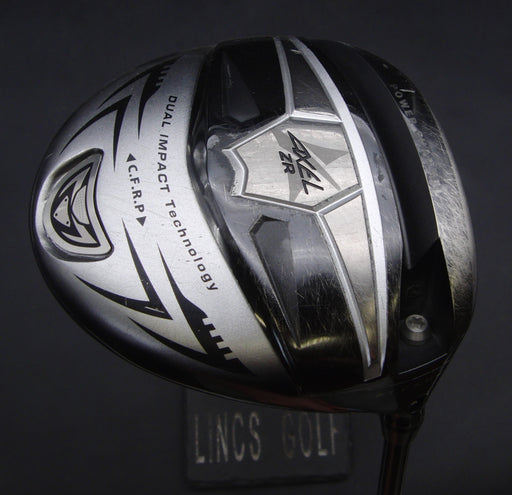 Axel ZR Dual Impact Tech Driver Stiff Graphite Shaft Axel Grip