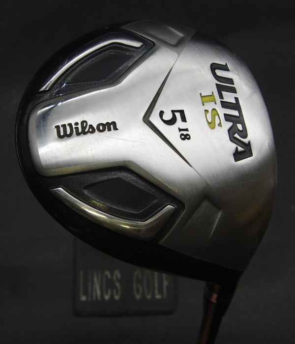 Wilson Ultra IS 18° 5 Wood Stiff Graphite Shaft Wilson Grip (Rattle in Head)