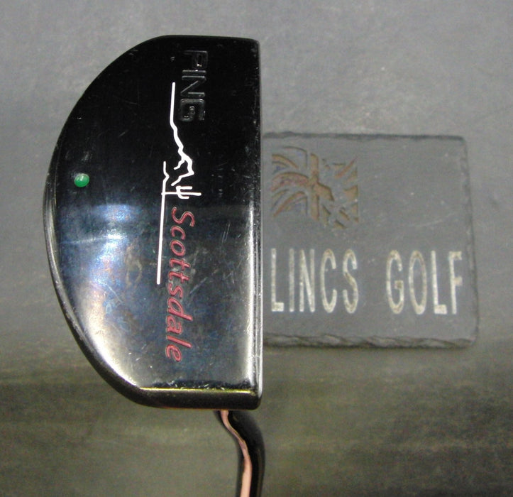 Ping Scottsdale Half Pipe Putter Steel Shaft 77.5cm Length West Golf Grip