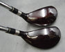 Set of 2 Genex 3D X Ironwood 17° 2 & 20° 3 Hybrids Regular Steel Shafts