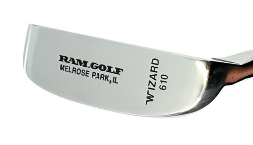 Vintage Ram Wizard 610 Putter Steel Shaft 90cm Length Ram Golf Pride Grip